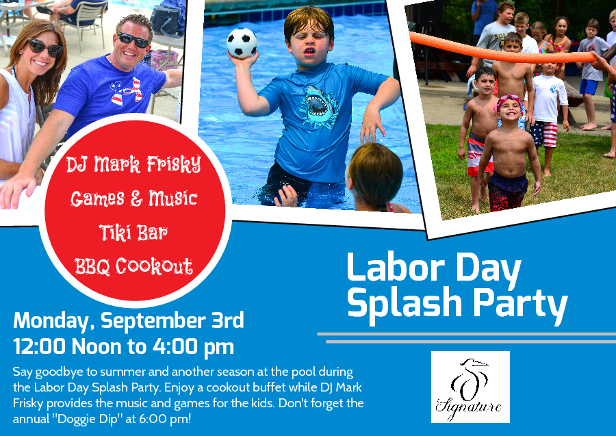 Labor Day Splash Party Signature of Solon 20180903